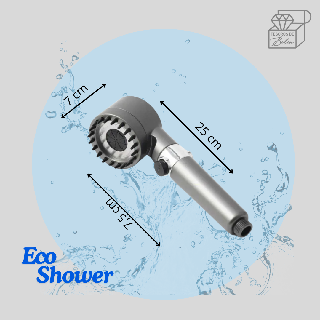 EcoShower™Cabezal de ducha Alta Presión Spa