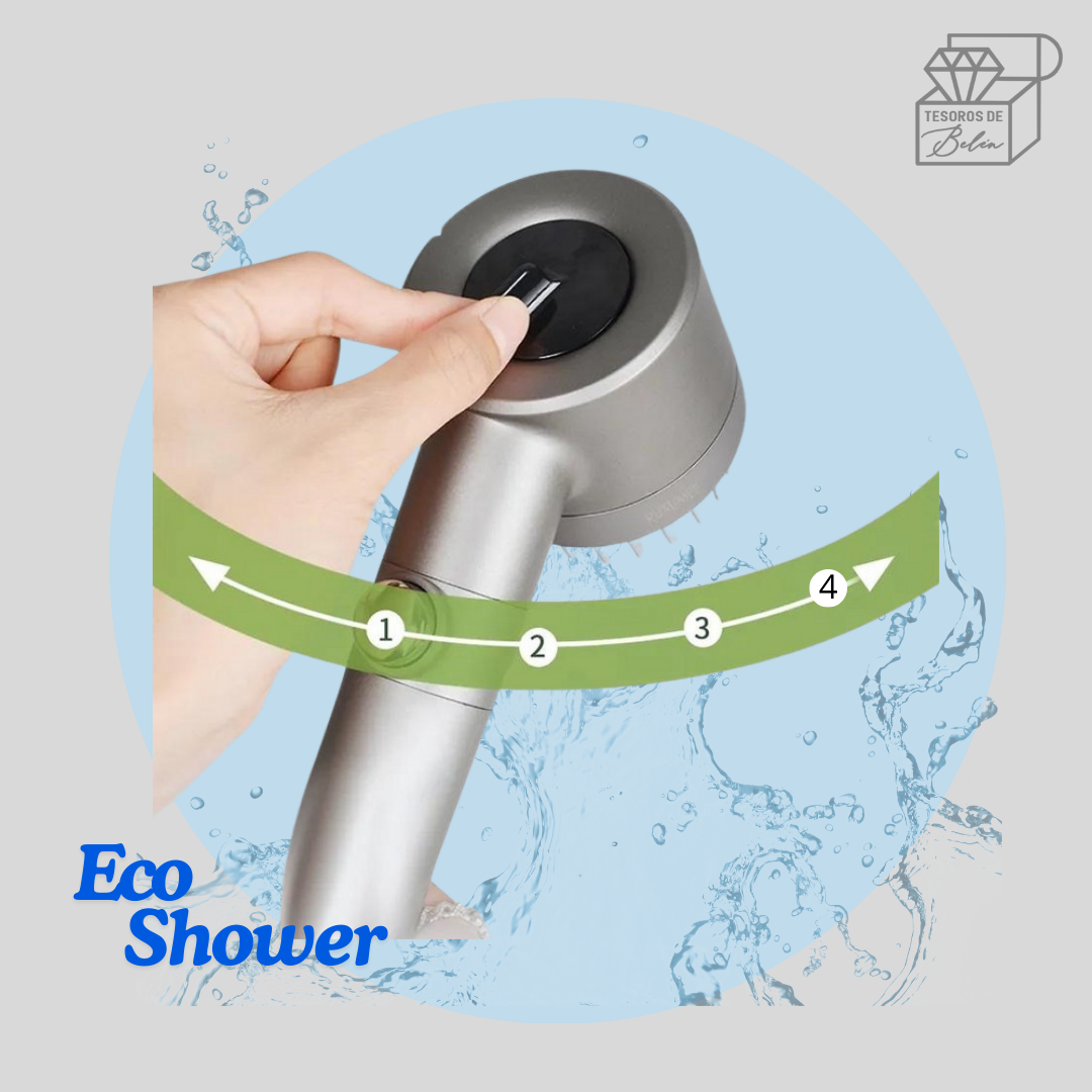 EcoShower™Cabezal de ducha Alta Presión Spa