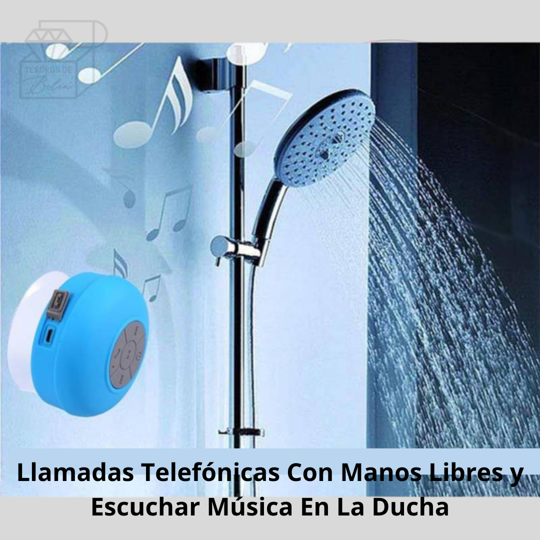 🎶Aquabeat Parlante Bluetooth Para Ducha🗣️