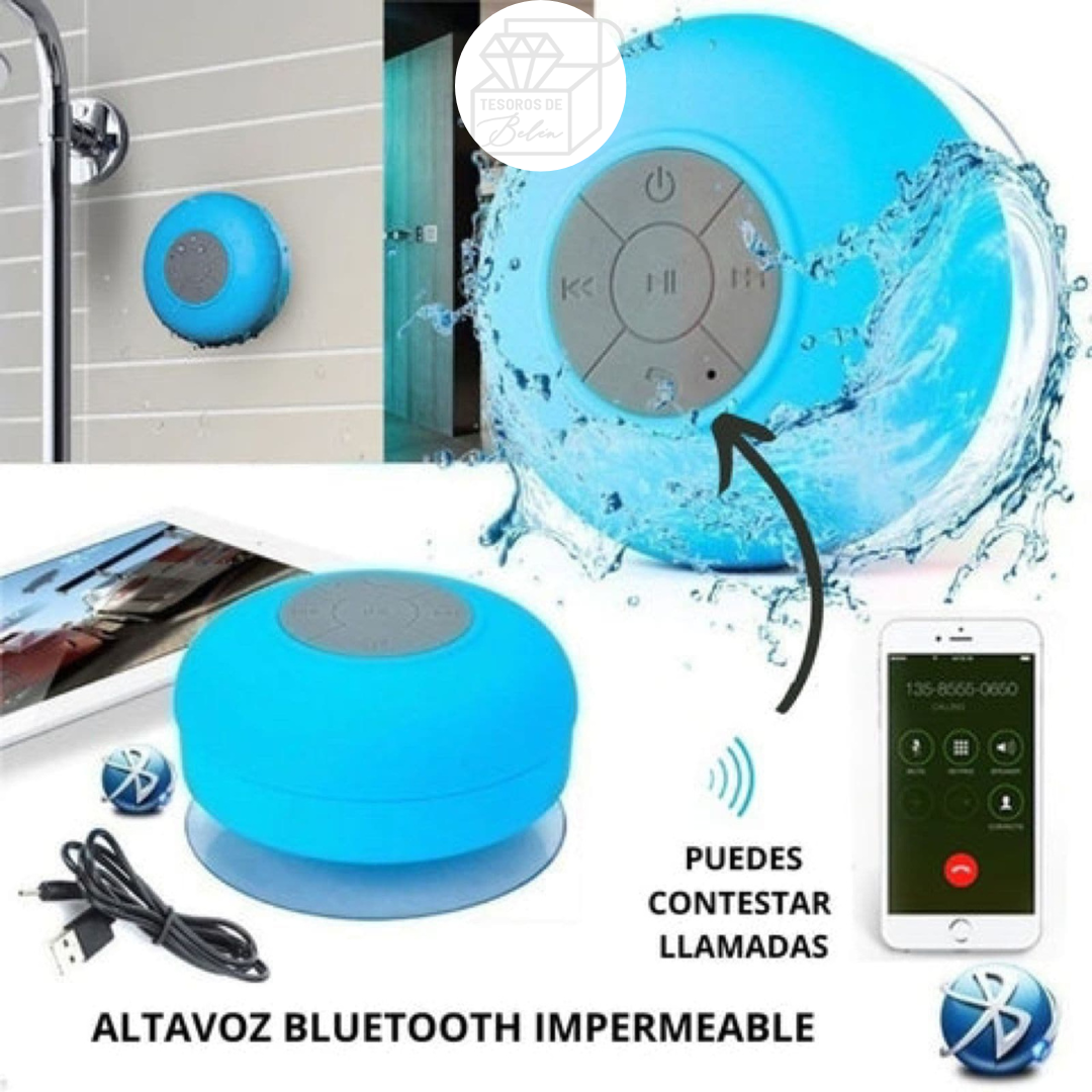 🎶Aquabeat Parlante Bluetooth Para Ducha🗣️