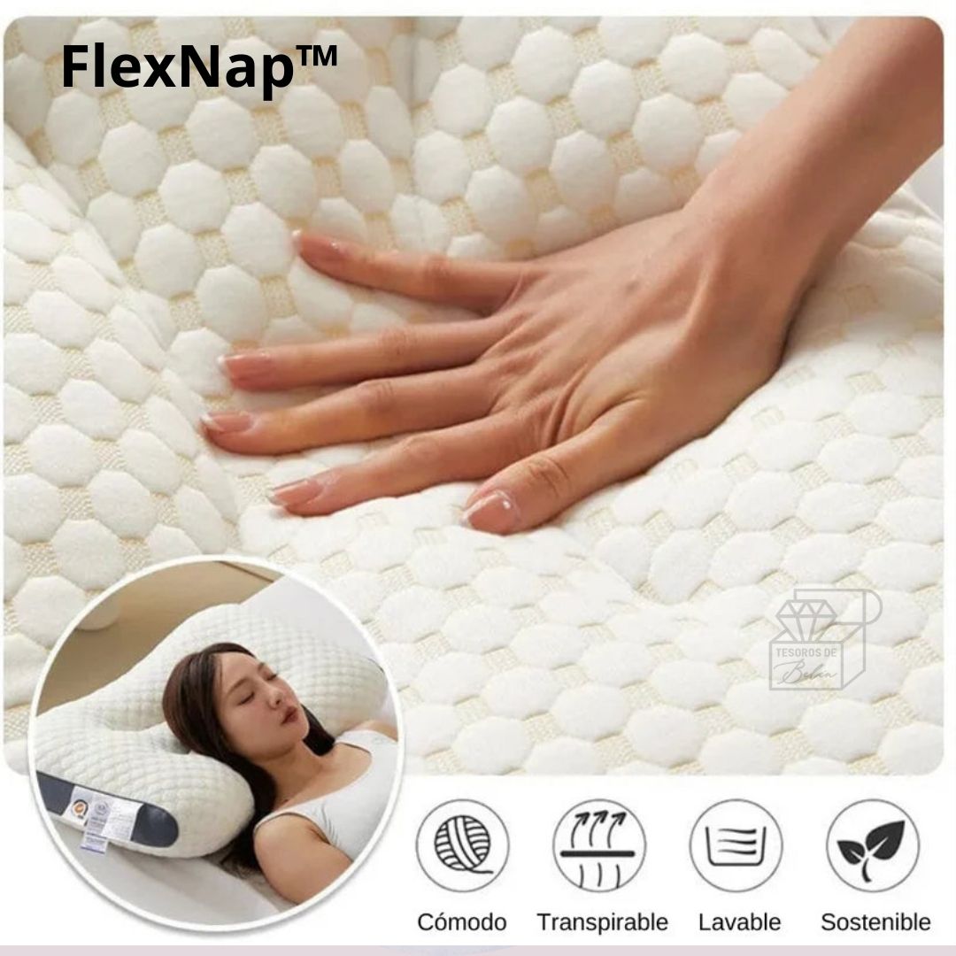 FlexNap™Almohada Cervical Ergonómica