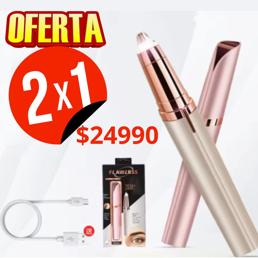 LuxeTrim™Depilador De Cejas USB 2x1