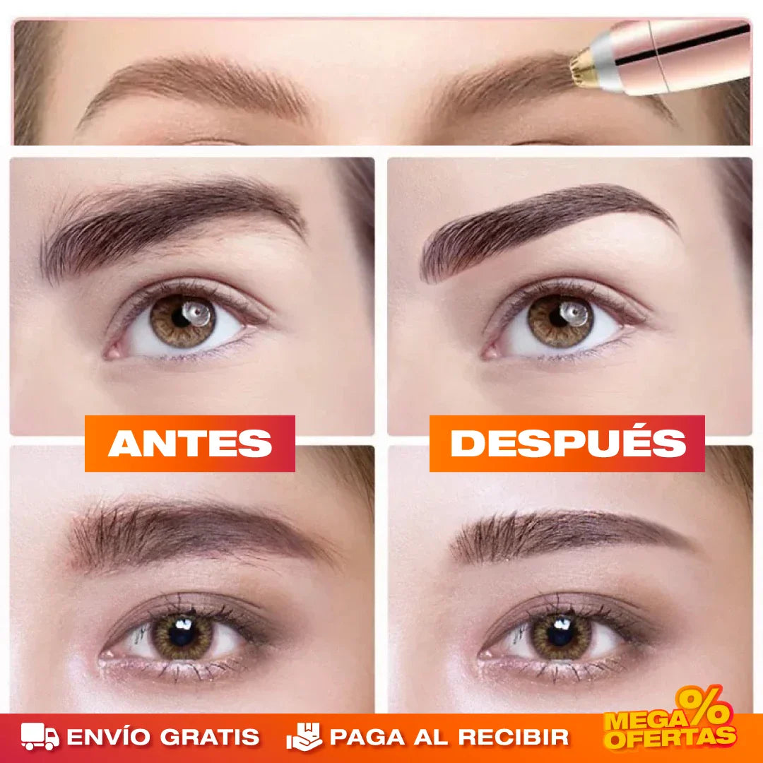 LuxeTrim™Depilador De Cejas USB 2x1