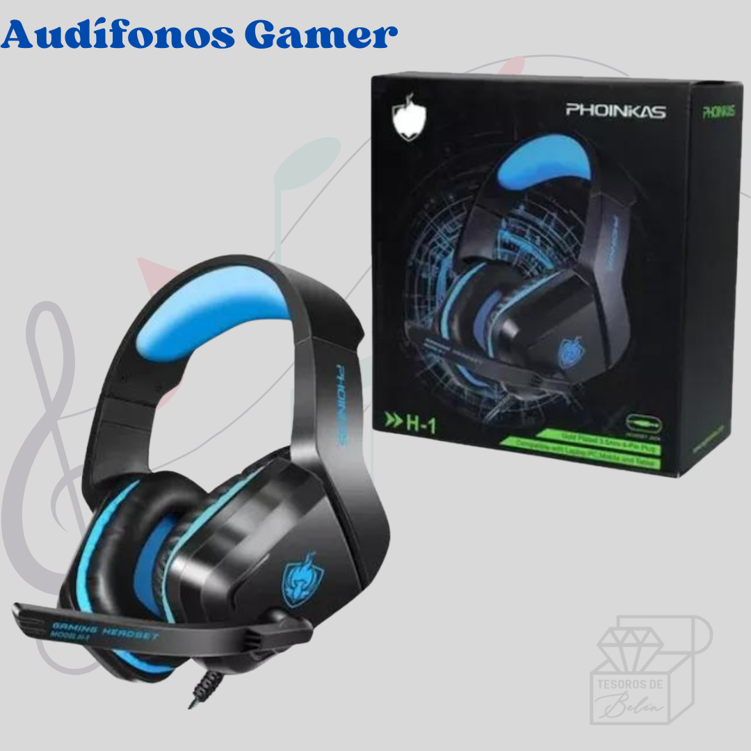🎵💫Auriculares Gamer Micrófono Phoinkas H1🎹