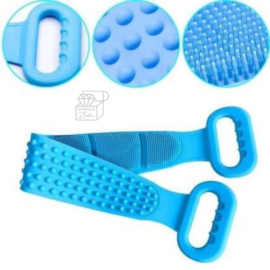 🤩Cepillo Masajeador Corporal Silicona💦
