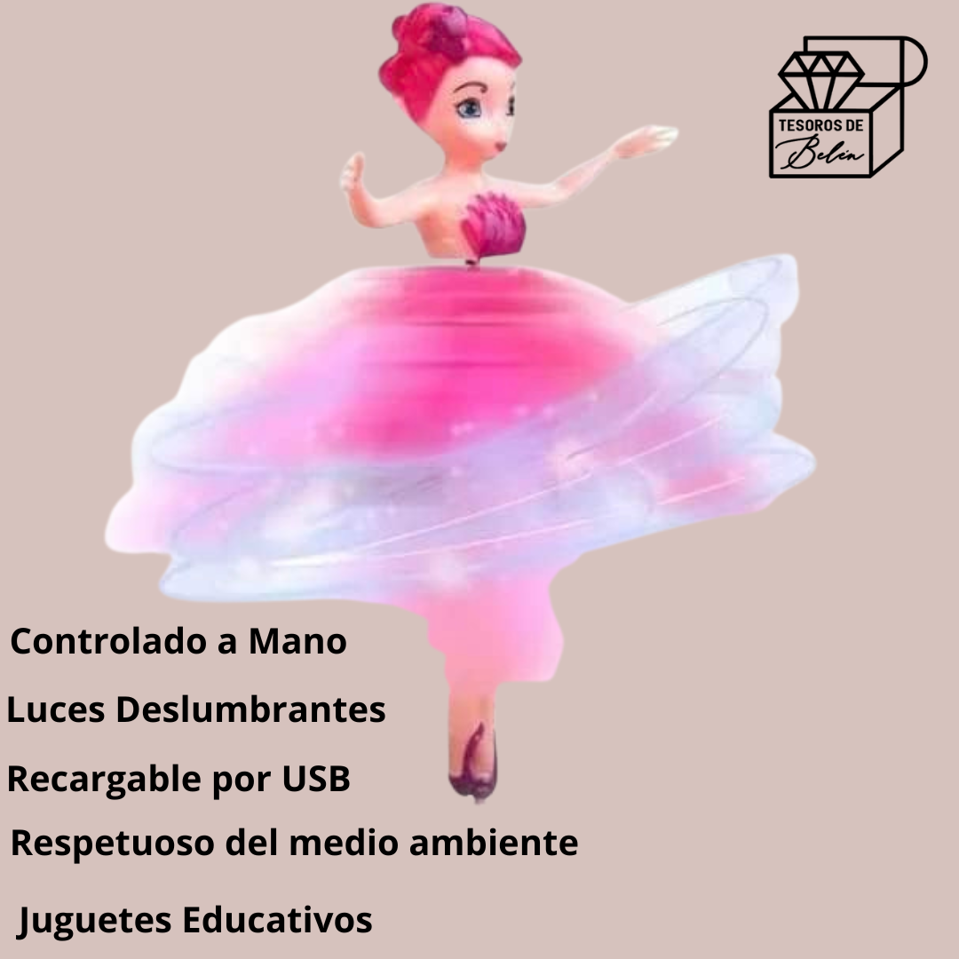 💖Gli™Hada Voladora Recargable Con Sensor🎀