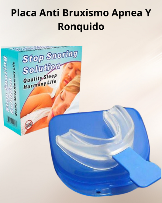 Placa Anti bruxismo Apnea Y ronquido