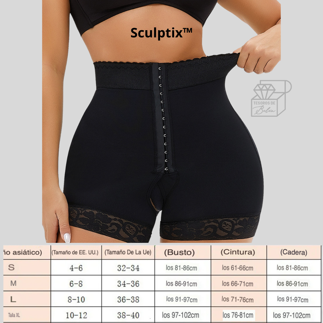 👠Sculptix™Faja Figura Levanta Nalgas Sin Cierre👙