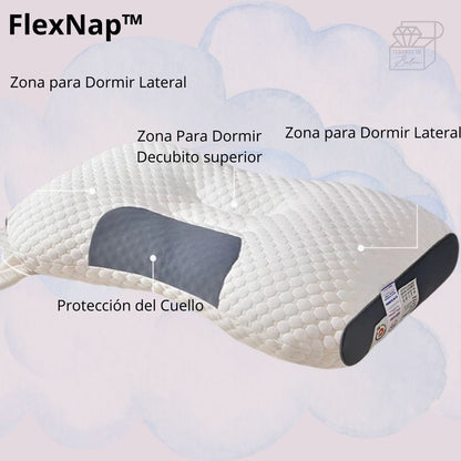 FlexNap™Almohada Cervical Ergonómica
