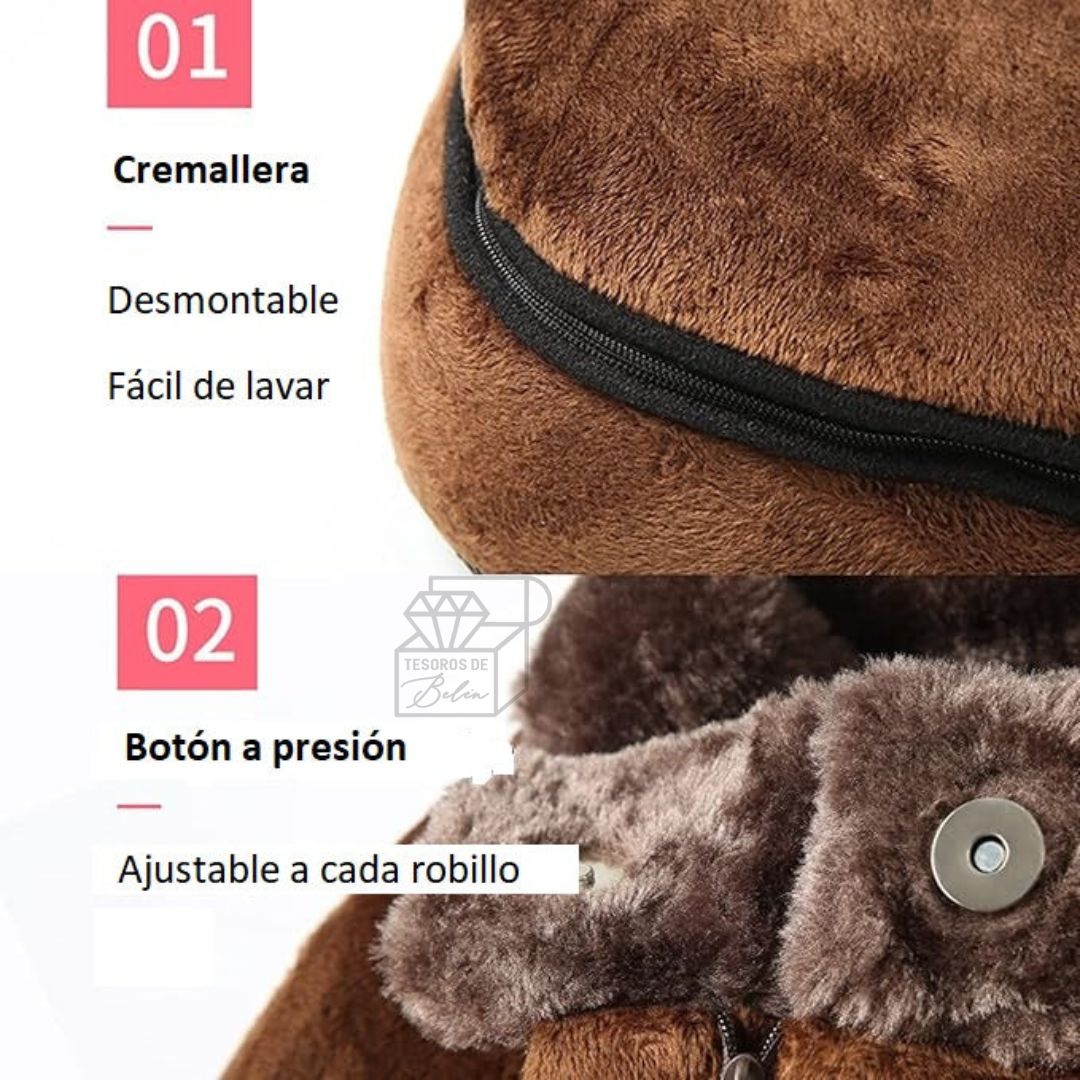 🦶Masajeador Calienta Pies Termico 2 en 1💫