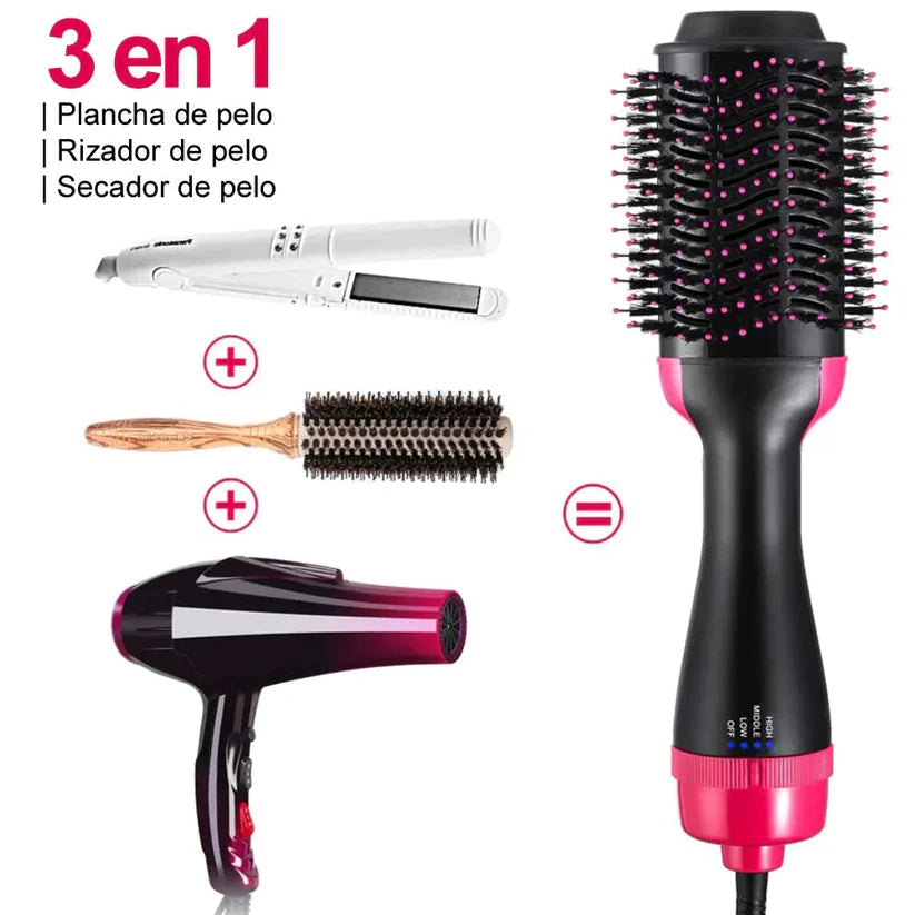 Cepillo Secador Voluminizador 3 en 1
