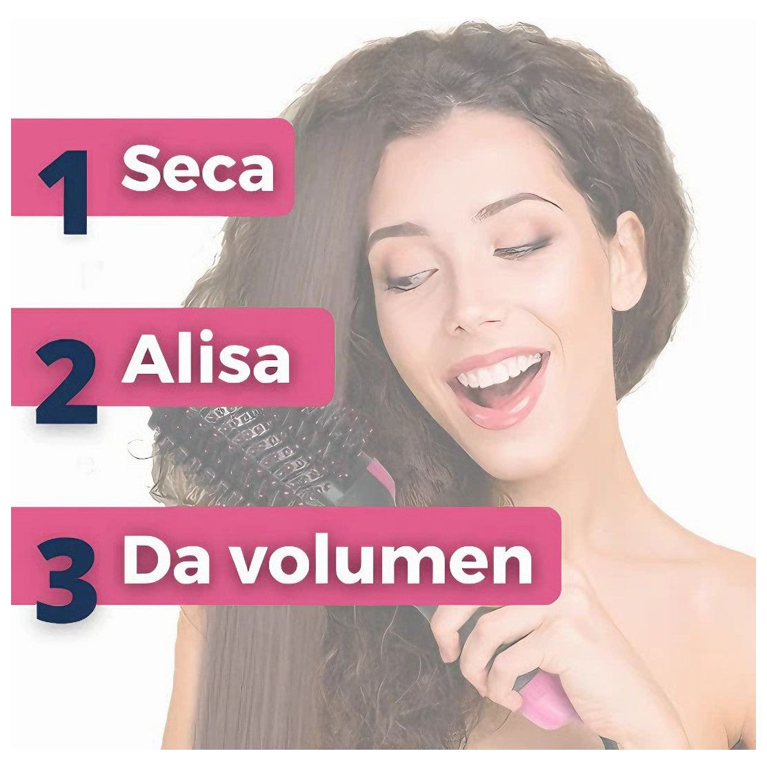 Cepillo Secador Voluminizador 3 en 1