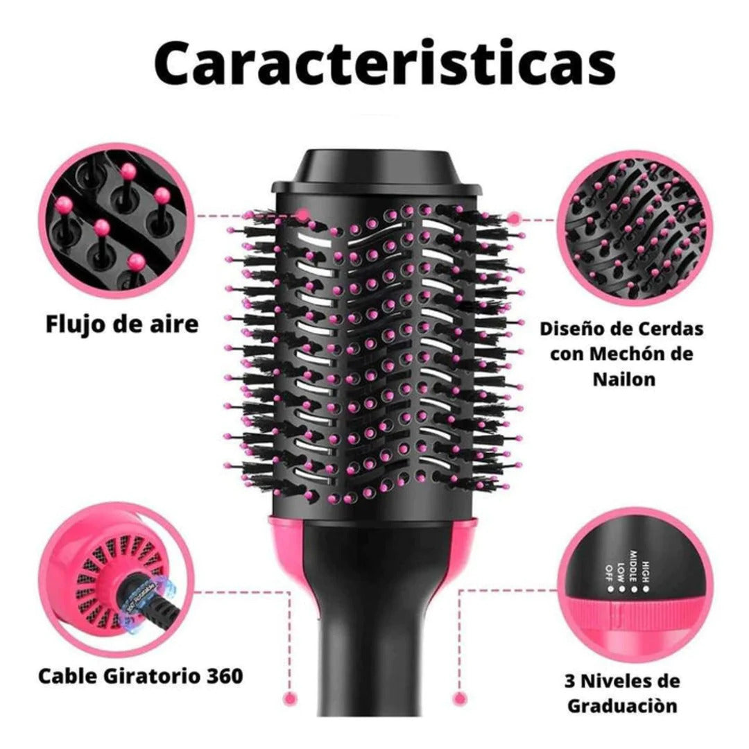 Cepillo Secador Voluminizador 3 en 1