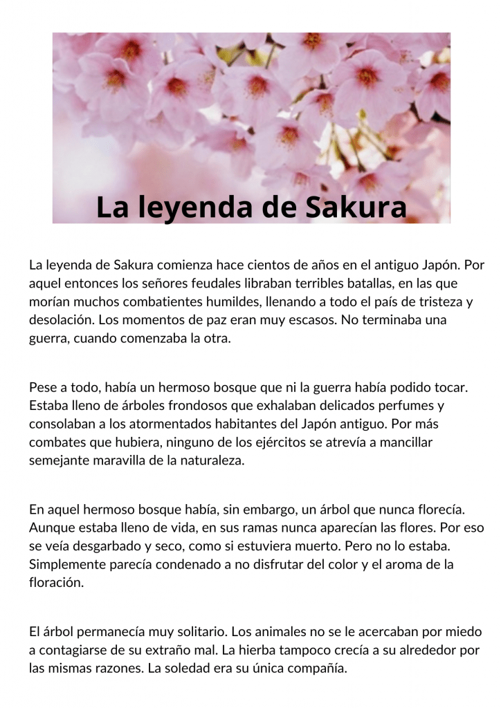 La leyenda de Sakura